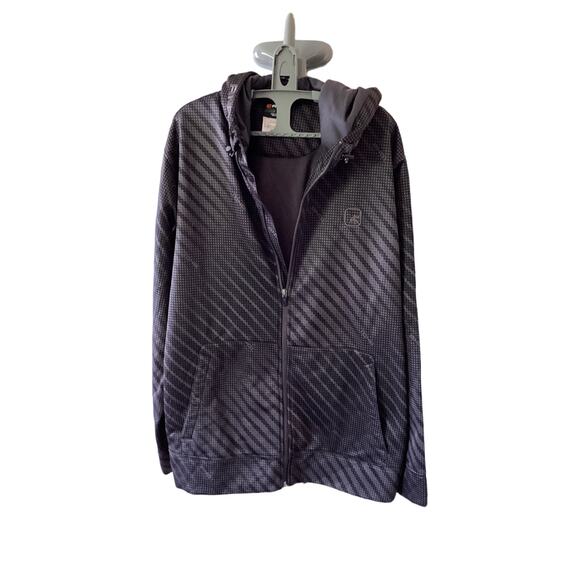 ANDI Zip Up Heavy Hooded Jacket Front Pockets Size XL - Picture 6 of 7